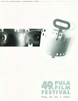 Naslovnica kataloga 49. Pulskog filmskog festivala