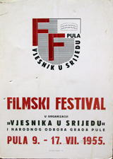 2. Pulski filmski festival 1955.