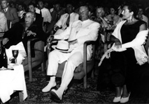 Moša Pijade, Josip Broz Tito i Jovanka Broz, 1954.