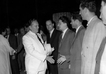 Josip Broz Tito dolazi u Arenu, 1956
